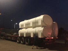 慈溪迅升大容量卧式储罐容器厂家出货
