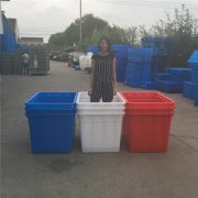 迅升多规格塑料养殖桶_塑料方形桶厂家批发